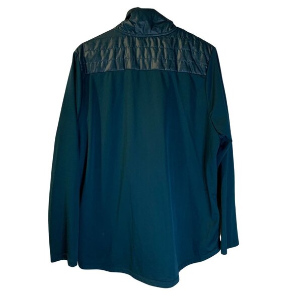 Nike Women's Essential Puffer Panel Running Jacket Size XXL 2XL Quilted Blue - Picture 2 of 9